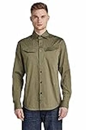 G-Star Para Hombre Camisa Slant Pocket Slim, , M