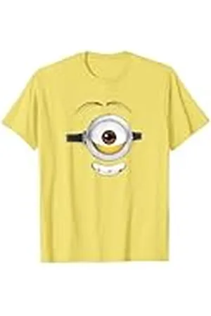 Minions Despicable Me Stuart Big Face Big Smile Camiseta