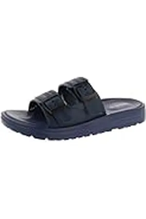 De Fonseca Ciabatte Uomo Doppia Fascia con Fibbia Regolabile, Sottopiede In Eva, Mule Hombre, , 44 EU