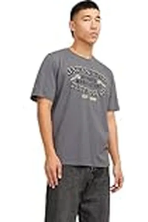 JACK & JONES Jjelogo tee SS O-Neck 2 Col Ss25 Sn Camiseta, Castlerock, XL Hombres