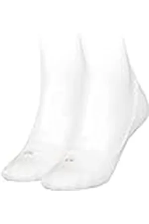 Calvin Klein Low Cut Footie, (White), 39-42 (Pack de 2) para Mujer