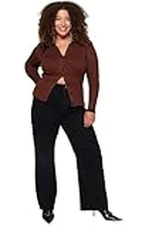 Trendyol Tbbss22je0211 Jeans de Talla Grande, , 74 Mujer