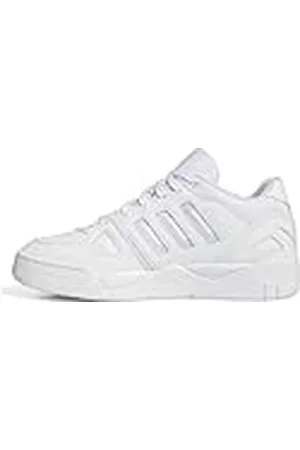 adidas Midcity Low Shoes, Zapatos-Bajos (NO FÚTBOL) Hombre, Cloud White/Cloud White/Grey One, 37 1/3 EU