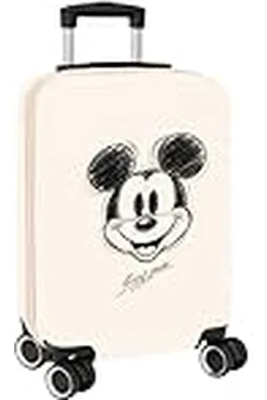 Safta MICKEY MOUSE BABY - Trolley de Cabina 20 pulgadas, Maleta con Ruedas, Candado de Seguridad, Maleta Ligera, 34.5x20x55 cm