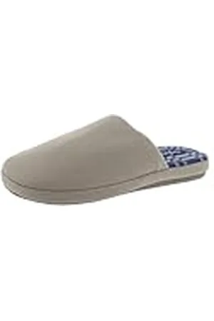 De Fonseca Zapatillas de hombre cerradas Woven a cuadros, suela de goma TPR reforzada, zapatillas de casa, , 42/43 EU