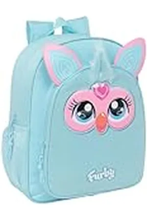 Safta FURBY - Mochila Escolar Niño, Mochila Infantil, Adaptable a Carro, Ideal para Niños en Edad Escolar, Cómoda y Versátil, Calidad y Resistencia, 32x12x38 cm