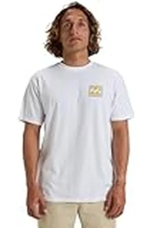 Billabong Crayon Wave SS Camiseta, White, M Hombre