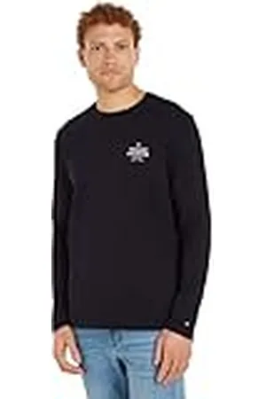 Tommy Hilfiger Camiseta de Manga Larga Hombre con Cuello Redondo, , 3XL