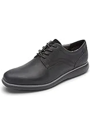 Rockport Garett Plain Toe, Oxford Hombre, Black, 41 EU