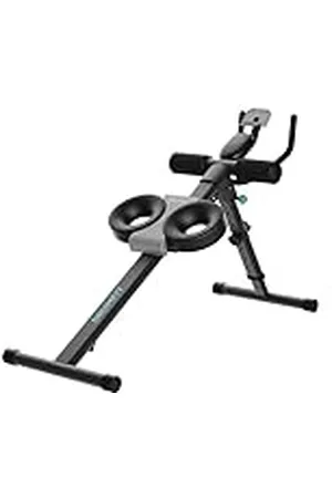 Cecotec Banco de Abdominales Plegable y Ajustable Drumfit AB Trainer. Soporte para Dispositivos, Pantalla LCD, 2 Niveles de Inclinación, Almohadillas acolchadas Peso Máximo de Usuario 130Kg