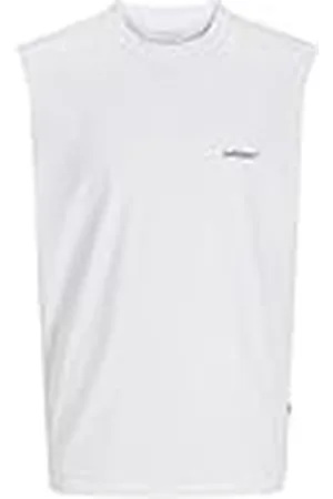JACK & JONES Sleeveless tee Jorvarenna Camiseta sin Mangas SS Crew Neck, , S Hombres
