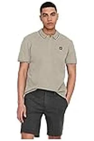 Only & Sons Onsfletcher Slim SS Polo Noos, , L Hombres