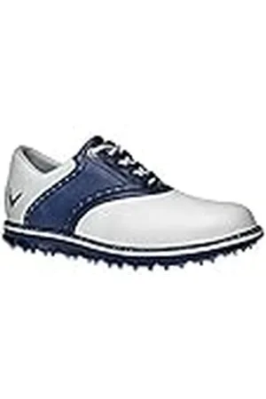 Callaway Golf Lux Premium - Zapatos de Golf de Cuero Impermeables