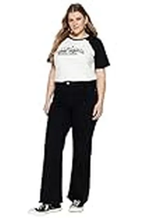 Trendyol Tbbss23cj00009 Jeans de Talla Grande, , 80 Mujer