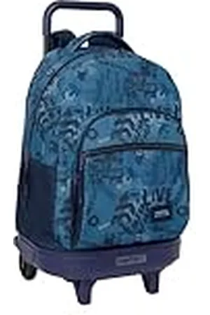 Safta NEW EDITION - Mochila Grande con Ruedas, Compacta, Extraíble, Ideal para Niños de Diferentes Edades, Cómoda y Versátil, Calidad y Resistencia, 33x22x45 cm