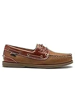 Chatham Marine Bermuda G2, Náuticos de Cuero Hombre, Multicolor (Walnut/Seahorse), 45 EU (11 UK)