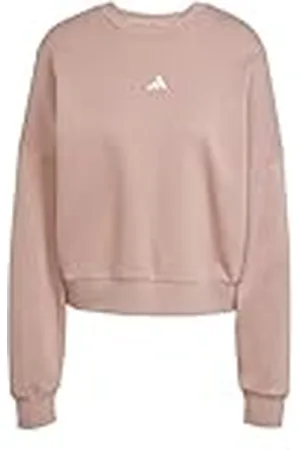 adidas Mujer Essentials Small Logo Feel Cozy Relaxed FIT Sweatshirt, , XXL