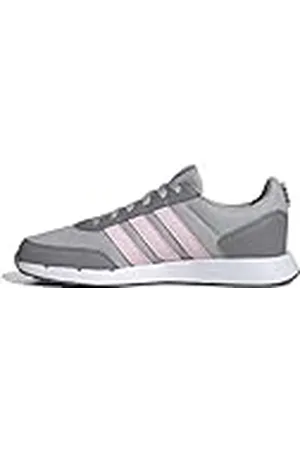 adidas Run 50s Shoes, Zapatos Mujer, Grey Two/Clear Pink/Grey Three, 37 1/3 EU