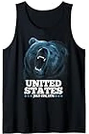 Bear Grizzly Estados Unidos Camiseta sin Mangas
