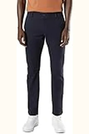 Dockers Smart Supreme Flex Skinny Pantalones, Navy, 36W / 34L para Hombre