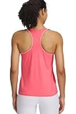 Under Armour Tech Knockout Tank Chaqueta, Super Rosa/Blanco, S para Mujer