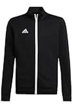 adidas Entrada 22 Track Jacket Chaqueta, Unisex niños, Black, 11-12 Years