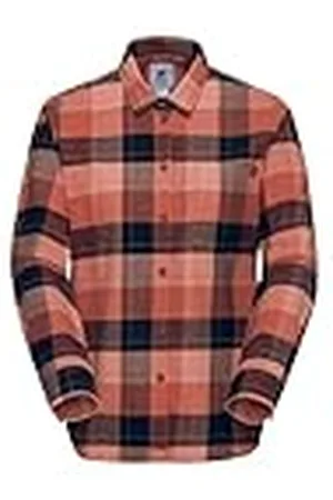 Mammut Trovat Camisa de Manga Larga Mujer, ladrillo-Negro, XL