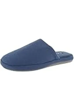 De Fonseca Zapatillas de hombre cerradas en gabardina a cuadros, forro de algodón, suela de goma TPR reforzada, , 42/43 EU