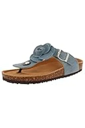 De Fonseca Infradito Donna con Sottopiede Pelle E Fodera In Feltro, Ciabatte Da Casa, Chanclas Mujer, , 35 EU