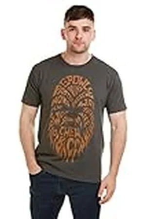 STAR WARS Camiseta Manga Corta Chewbacca Text L