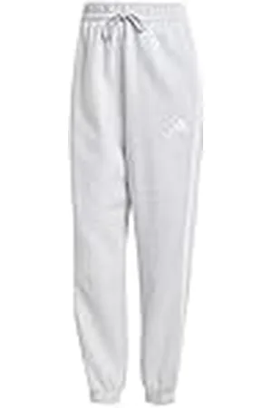 adidas Mujer Essentials 3-Stripes Fleece Loose Pants, , M
