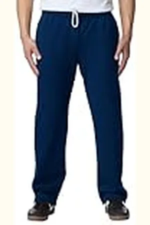 Gildan Pantalón Deportivo Abierto con Bolsillos, , M para Hombre