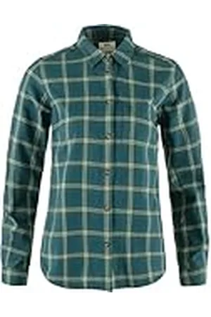Fjällräven FJALLRAVEN Övik Flannel Shirt W T, , XXS para Mujer