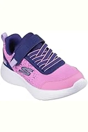 Skechers Go Run 400 V10, Zapatillas, Navy/Hot Pink, 33 EU