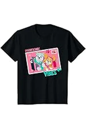 Paw Patrol Niños - Everest Skye Pawsome Vibes Camiseta