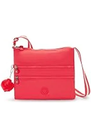 Kipling ALVAR Bandolera mediana, (Rojo)
