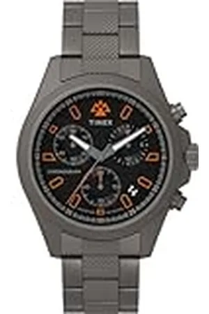 Timex Reloj Cronógrafo para para Hombre de Cuarzo con Correa en Acero Inoxidable TW2W45700