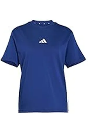 adidas Mujer Essentials 3-Stripes Cotton T-Shirt, , XS