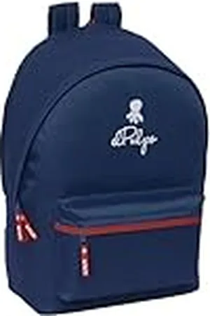 Safta EL PULPO - Mochila para Portátil 15.6" y USB, Ideal para Jóvenes de Diferentes Edades, Tejido Reciclado, Cómoda y Versátil, Calidad y Resistencia, 31x18x44 cm