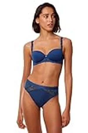 Triumph Mujer Wild Azalea Florale WHP, Bra, Deep Water, 100B