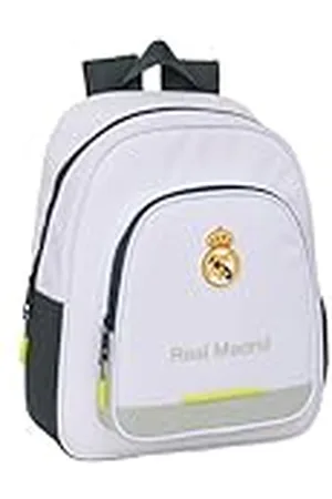 Safta REAL MADRID EQUIPACIÓN 25/26 - Mochila Infantil, Ideal para Niños de Diferentes Edades, Cómoda y Versátil, Calidad y Resistencia, 28x10x34 mm