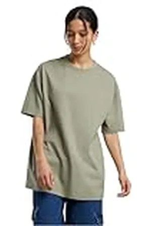 Build Your Brand By149-ladies Oversized Boyfriend tee Camiseta, , XL Mujeres