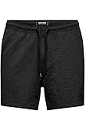 Only & Sons Onsted Life Solid Seersucker Swim Noos Bañador Corto, , XXL Hombres