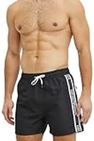 Emporio Armani Mid Boxer Bañador para Hombre, Negro, Small