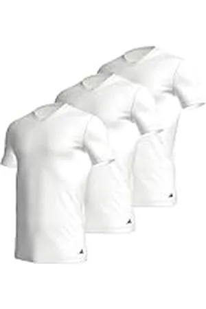 adidas Herren Unterwäsche V Neck Shirt (3pk) -Active Core Cotton Camiseta, , XL Hombres