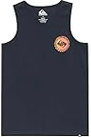 Quiksilver Long Fade - Camiseta clásica sin mangas para Chicos 8-16