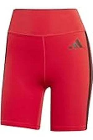 adidas Optime Essentials - Mallas Cortas de 3 Rayas para Mujer