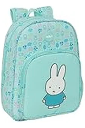 Safta MIFFY FRIENDS - Mochila Infantil, Adaptable a Carro, Fácil Limpieza, Ideal para Niños de Diferentes Edades, Cómoda y Versátil, Calidad y Resistencia, 26x11x34 cm
