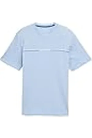 TOM TAILOR 1037803 Camiseta con Estampado, 21068-Light Powder Blue, S Hombres