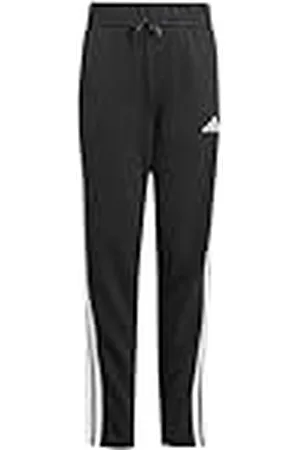 adidas Niñas Essentials Pants, Black/White, 9-10 Years